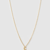 Colar Pingente Mini Inicial - Ouro 18K | SILLENE - C