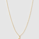 Colar Pingente Mini Inicial - Ouro 18K | SILLENE - J