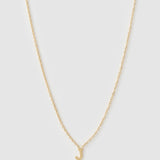 Colar Pingente Mini Inicial - Ouro 18K | SILLENE - J
