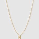 Colar Pingente Mini Inicial - Ouro 18K | SILLENE - M