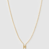 Colar Pingente Mini Inicial - Ouro 18K | SILLENE - M