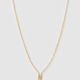 Colar Pingente Mini Inicial - Ouro 18K | SILLENE - N