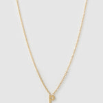 Colar Pingente Mini Inicial - Ouro 18K | SILLENE - P