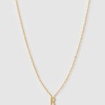 Colar Pingente Mini Inicial - Ouro 18K | SILLENE - R