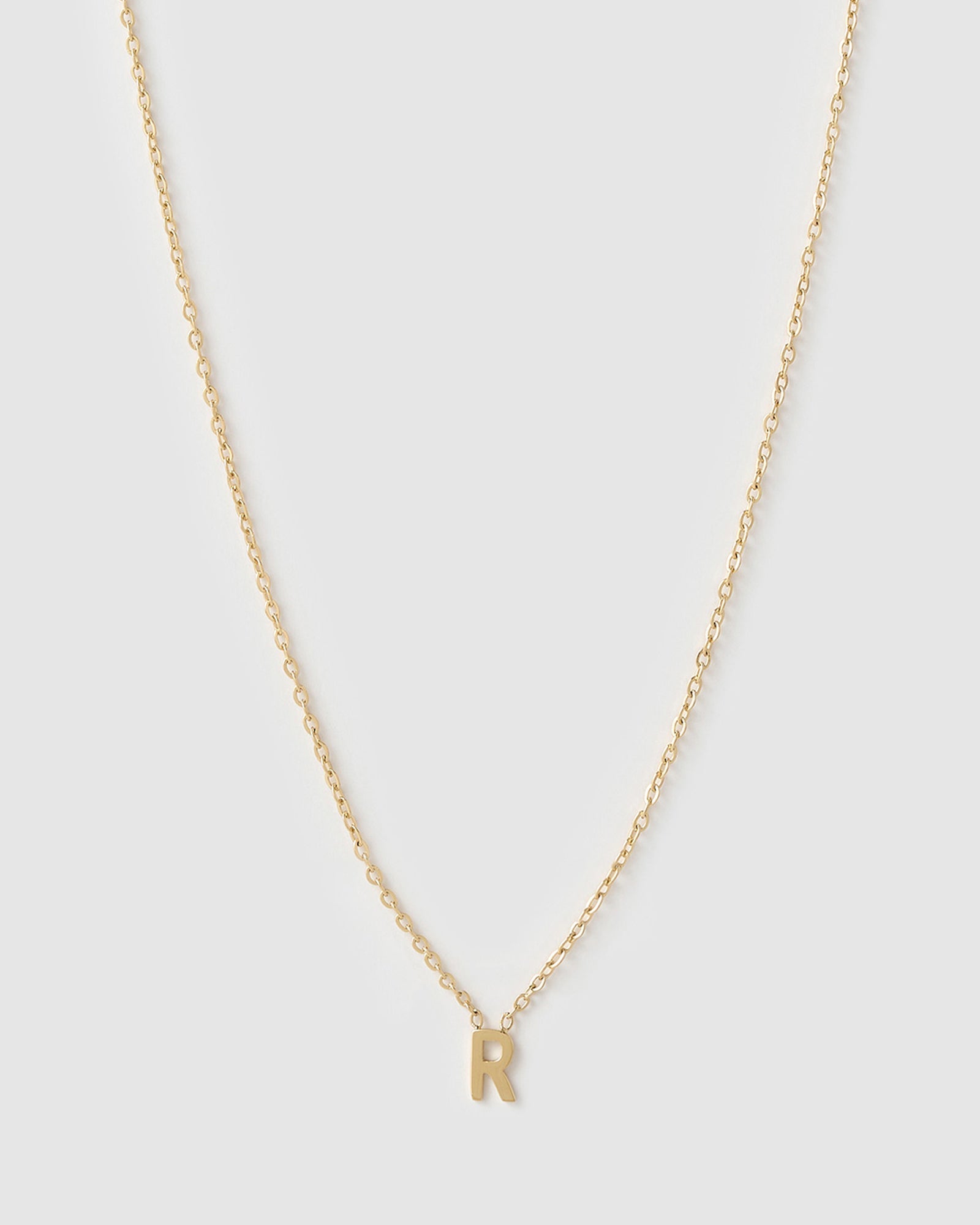 Colar Pingente Mini Inicial - Ouro 18K | SILLENE - R