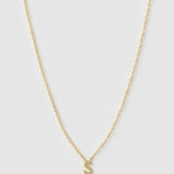 Colar Pingente Mini Inicial - Ouro 18K | SILLENE - S