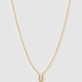 Colar Pingente Mini Inicial - Ouro 18K | SILLENE - U