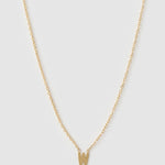 Colar Pingente Mini Inicial - Ouro 18K | SILLENE - W