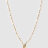 Colar Pingente Mini Inicial - Ouro 18K | SILLENE - W