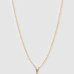 Colar Pingente Mini Inicial - Ouro 18K | SILLENE - Y