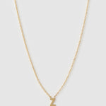 Colar Pingente Mini Inicial - Ouro 18K | SILLENE - Z