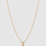 Colar Pingente Mini Inicial - Ouro 18K | SILLENE - Z