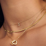 Colar Pingente Mini Inicial - Ouro 18K | SILLENE