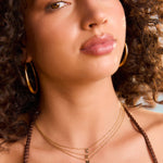 Colar Pingente Mini Inicial - Ouro 18K | SILLENE