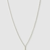 Colar Pingente Mini Inicial - Prata | SILLENE - I