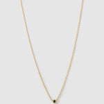 Colar Pingente Mini Pedra do Mês - Ouro 18K | SILLENE - Maio