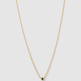 Colar Pingente Mini Pedra do Mês - Ouro 18K | SILLENE - Maio