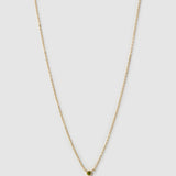 Colar Pingente Mini Pedra do Mês - Ouro 18K | SILLENE - Agosto