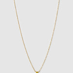 Colar Pingente Mini Pedra do Mês - Ouro 18K | SILLENE - Novembro