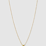 Colar Pingente Mini Pedra do Mês - Ouro 18K | SILLENE - Novembro