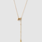 Colar Pingente Mini Pedra do Mês - Ouro 18K | SILLENE