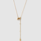 Colar Pingente Mini Pedra do Mês - Ouro 18K | SILLENE