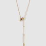 Colar Pingente Mini Pedra do Mês - Ouro 18K | SILLENE