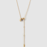 Colar Pingente Mini Pedra do Mês - Ouro 18K | SILLENE