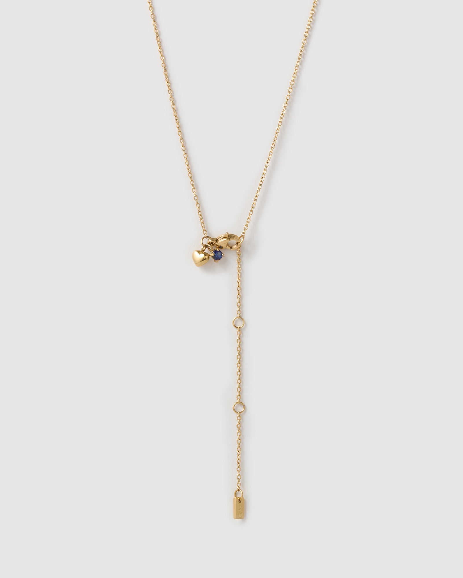 Colar Pingente Mini Pedra do Mês - Ouro 18K | SILLENE