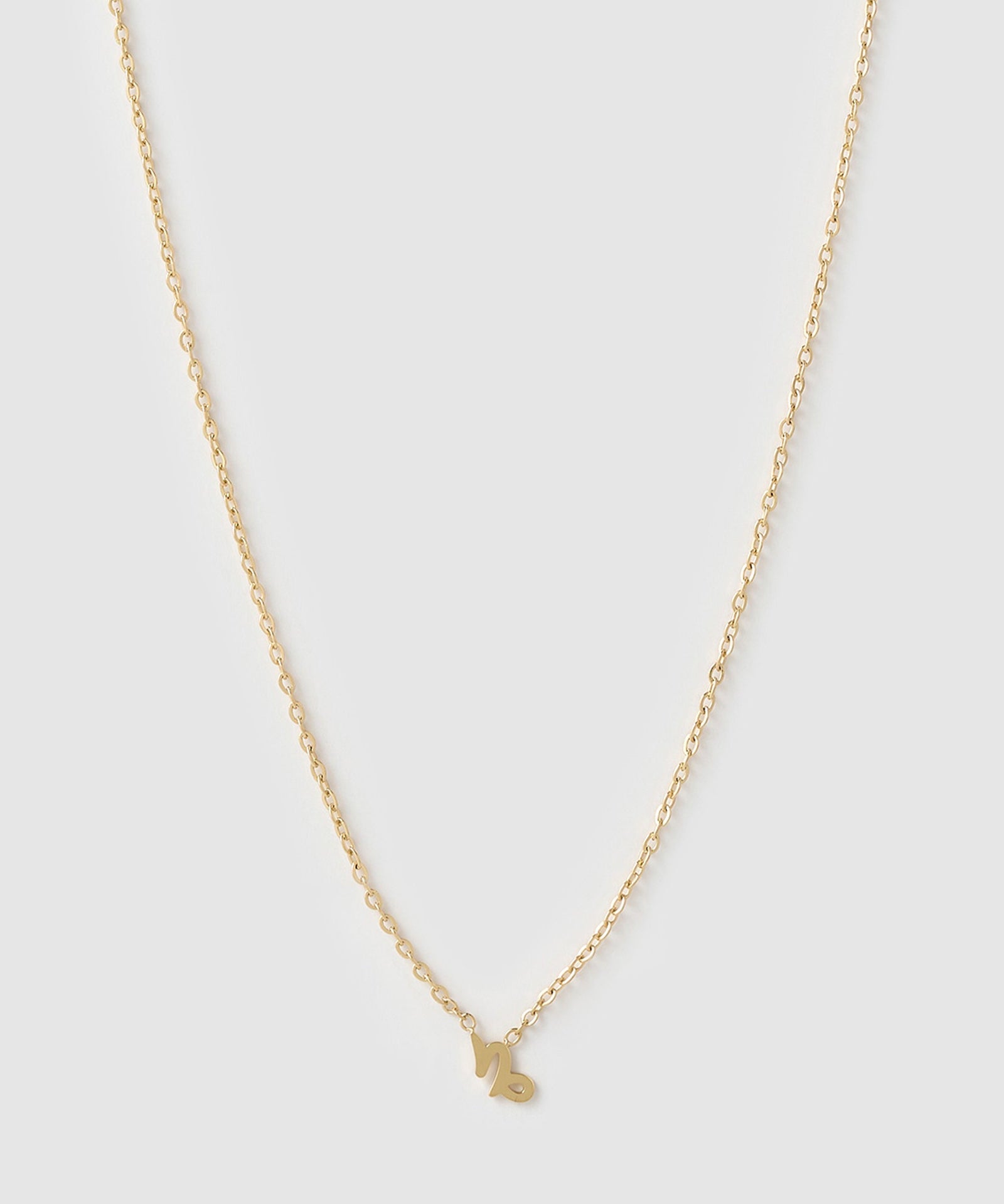 Colar Pingente Mini Zodíaco - Ouro 18K | SILLENE - Capricórnio