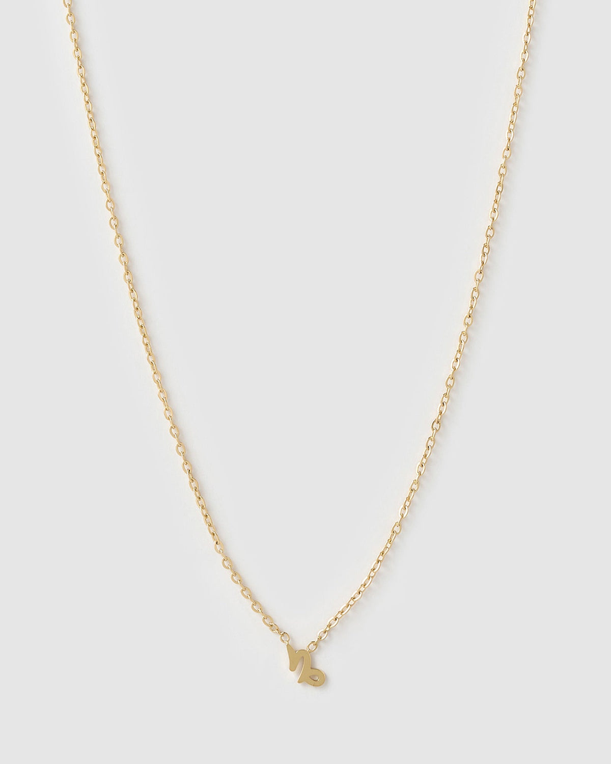 Colar Pingente Mini Zodíaco - Ouro 18K | SILLENE - Capricórnio