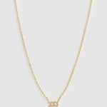 Colar Pingente Mini Zodíaco - Ouro 18K | SILLENE - Aquário