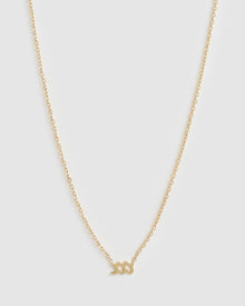 Colar Pingente Mini Zodíaco - Ouro 18K | SILLENE - Aquário
