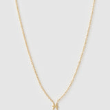 Colar Pingente Mini Zodíaco - Ouro 18K | SILLENE - Peixes
