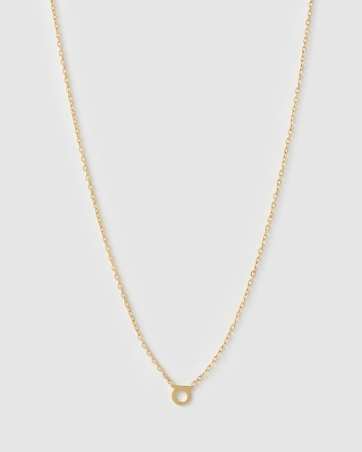 Colar Pingente Mini Zodíaco - Ouro 18K | SILLENE - Touro