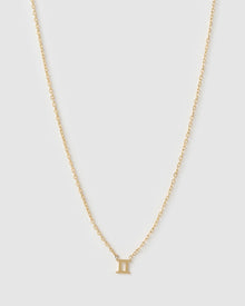 Colar Pingente Mini Zodíaco - Ouro 18K | SILLENE - Gêmeos