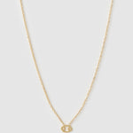 Colar Pingente Mini Zodíaco - Ouro 18K | SILLENE - Câncer