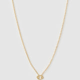 Colar Pingente Mini Zodíaco - Ouro 18K | SILLENE - Câncer