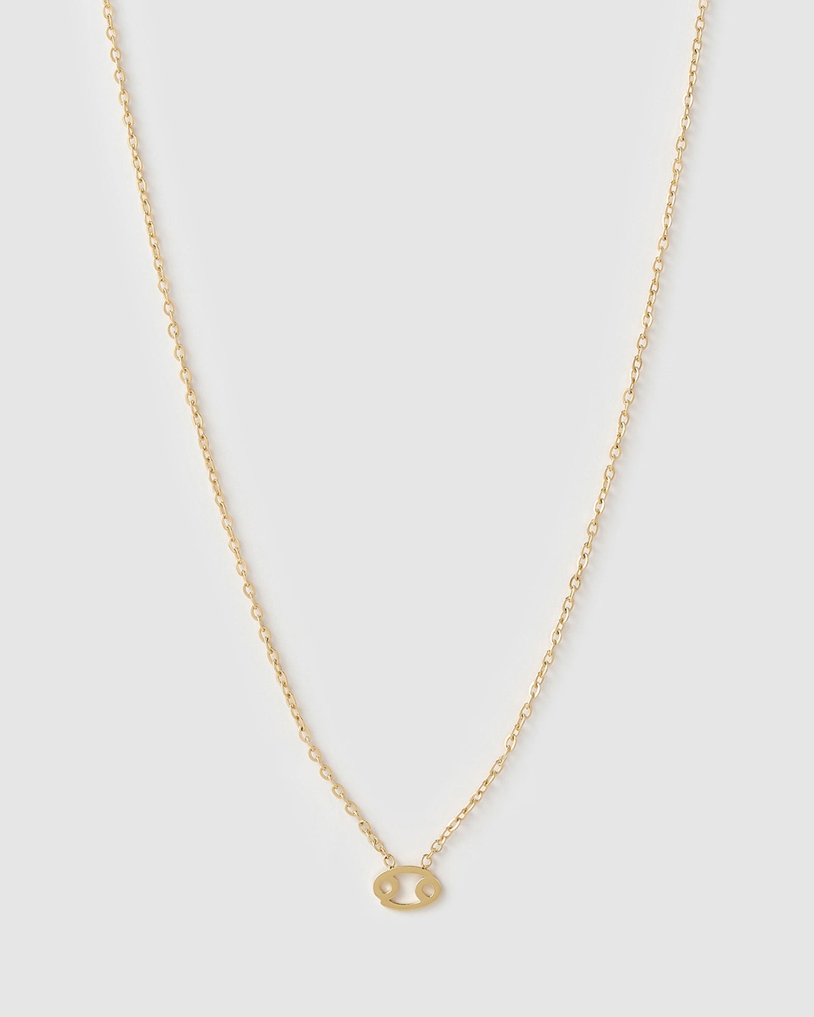 Colar Pingente Mini Zodíaco - Ouro 18K | SILLENE - Câncer