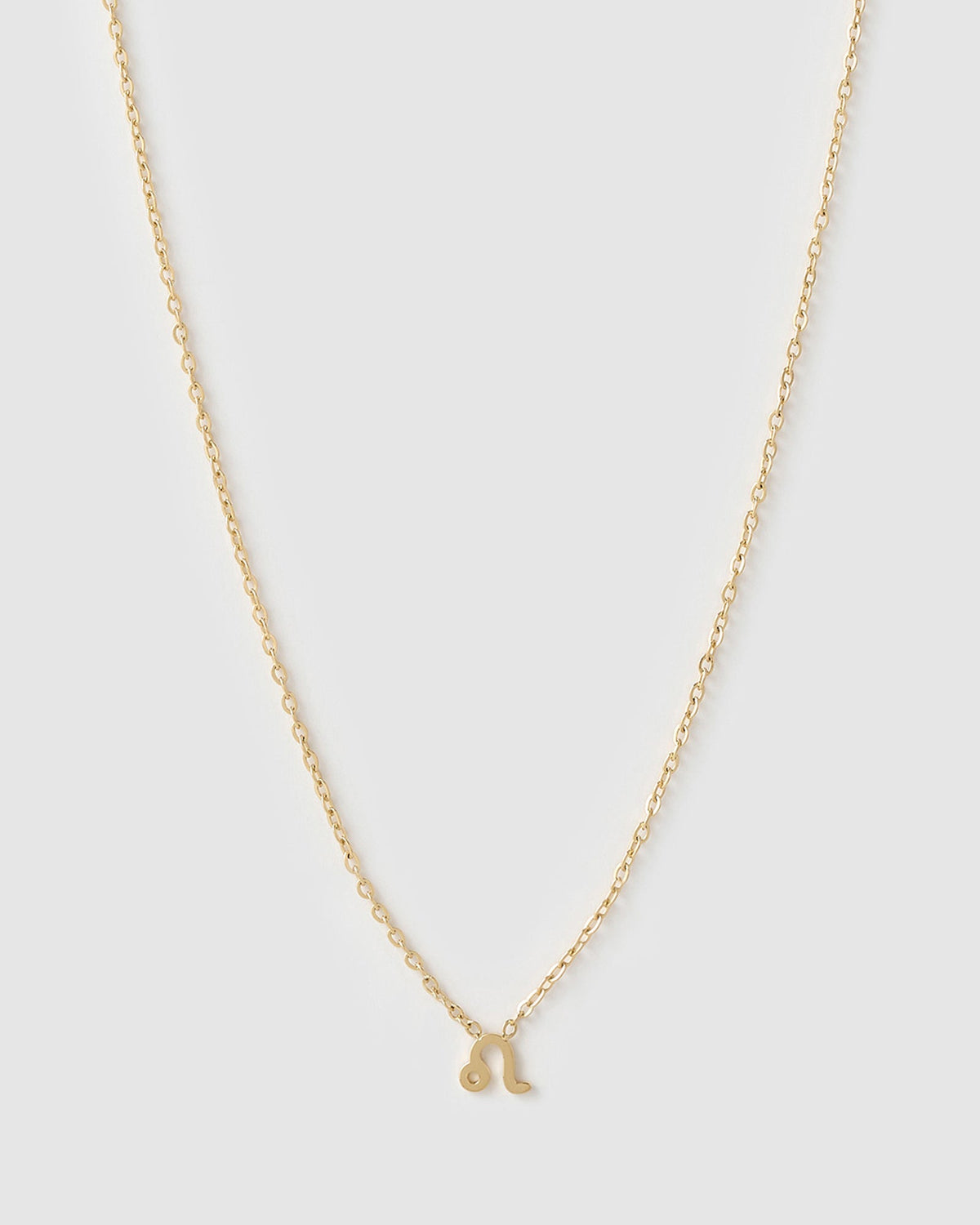Colar Pingente Mini Zodíaco - Ouro 18K | SILLENE - Leão