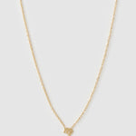Colar Pingente Mini Zodíaco - Ouro 18K | SILLENE - Virgem