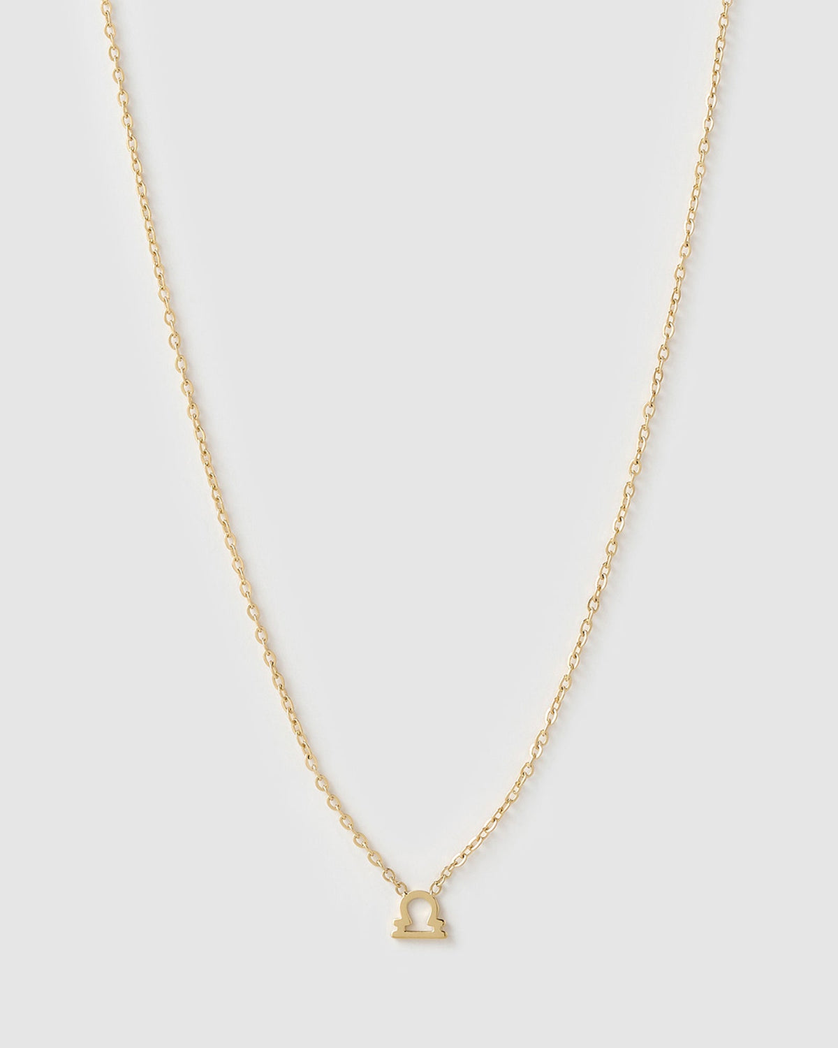 Colar Pingente Mini Zodíaco - Ouro 18K | SILLENE - Libra