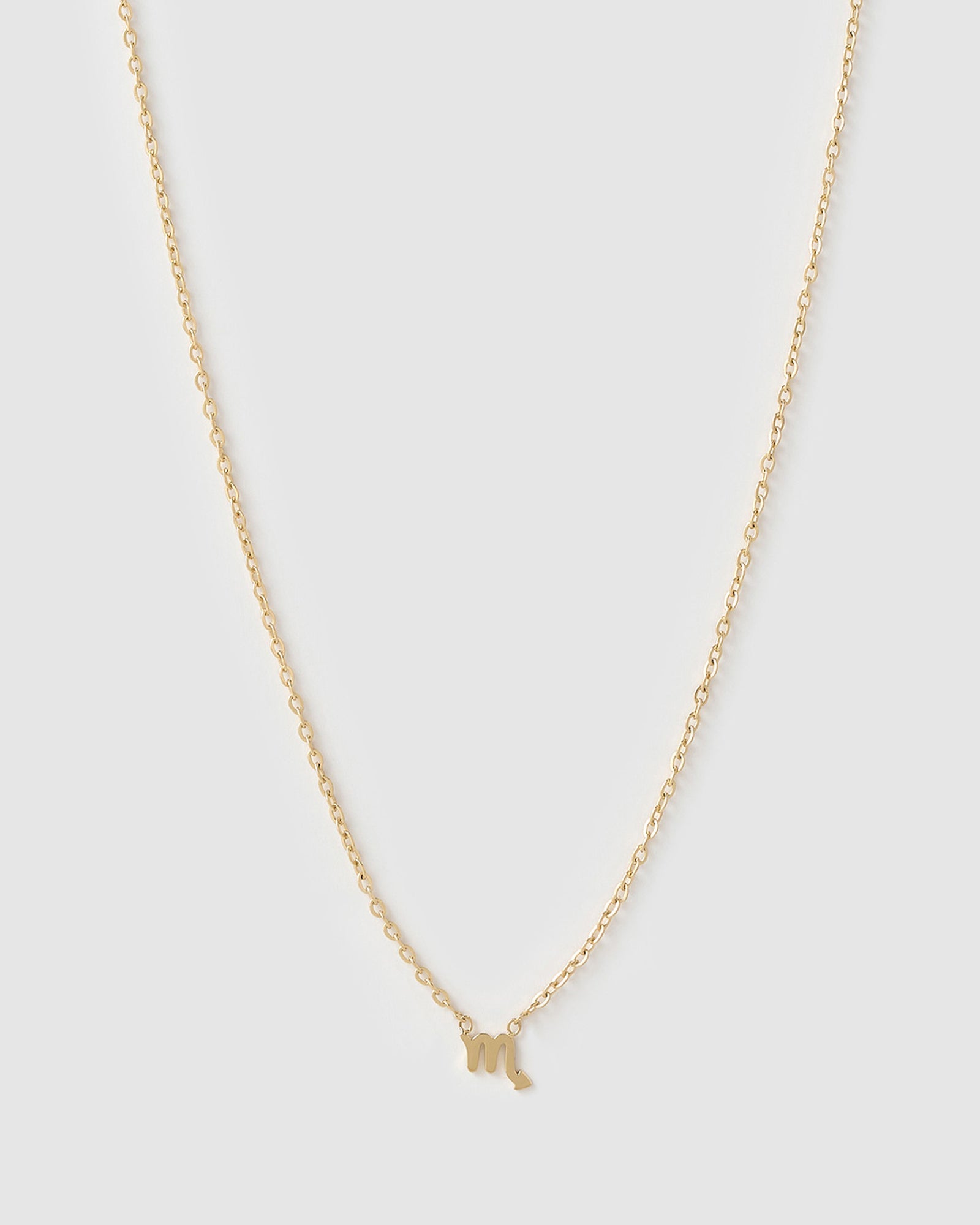 Colar Pingente Mini Zodíaco - Ouro 18K | SILLENE - Escorpião