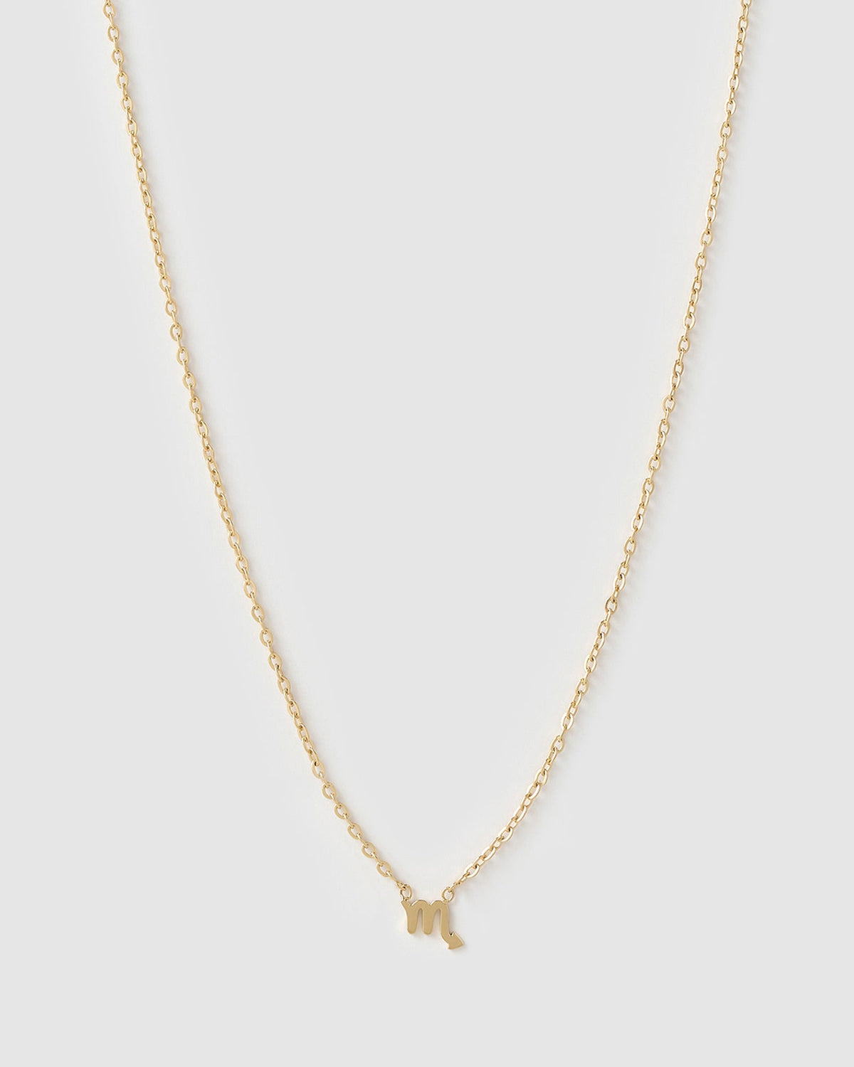 Colar Pingente Mini Zodíaco - Ouro 18K | SILLENE - Escorpião