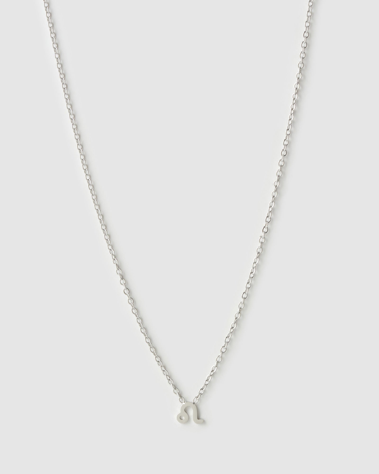 Colar Pingente Mini Zodíaco - Prata | SILLENE - Leão
