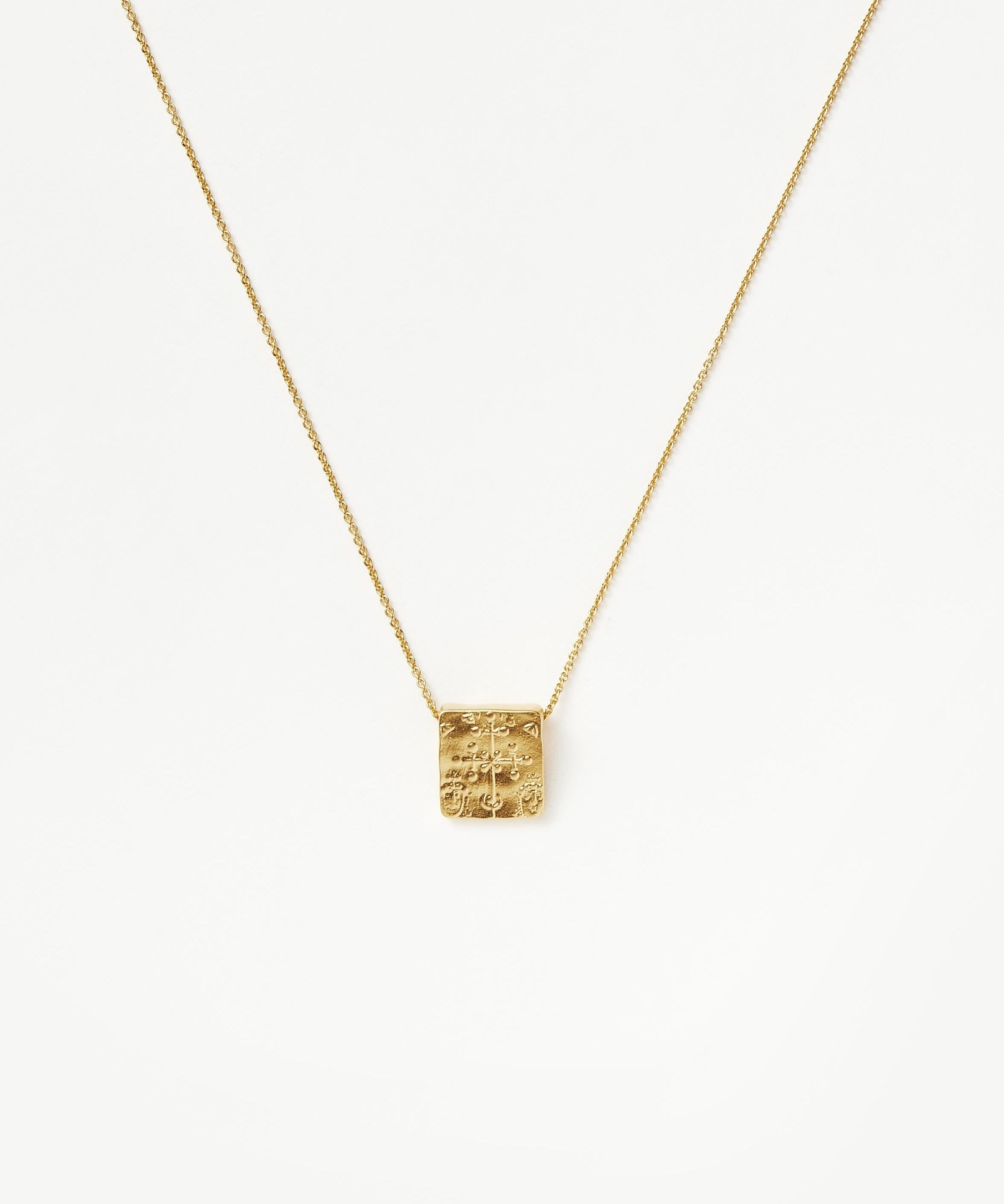 Colar Pingente Moeda Bizantina - Ouro 18K | SILLENE