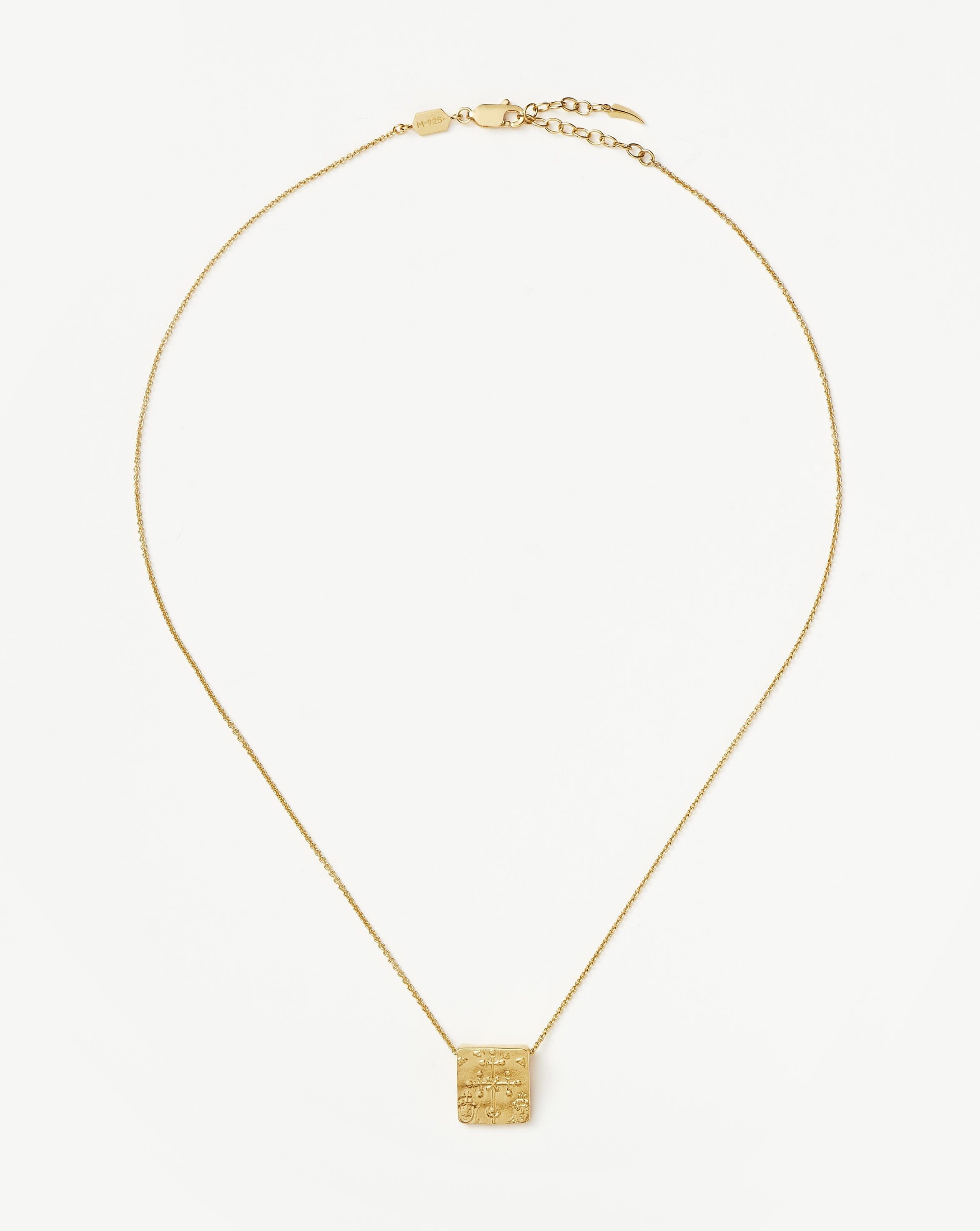 Colar Pingente Moeda Bizantina - Ouro 18K | SILLENE - detalhe