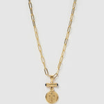 Colar Pingente Moeda Florentina Adoro - Ouro 18K | SILLENE