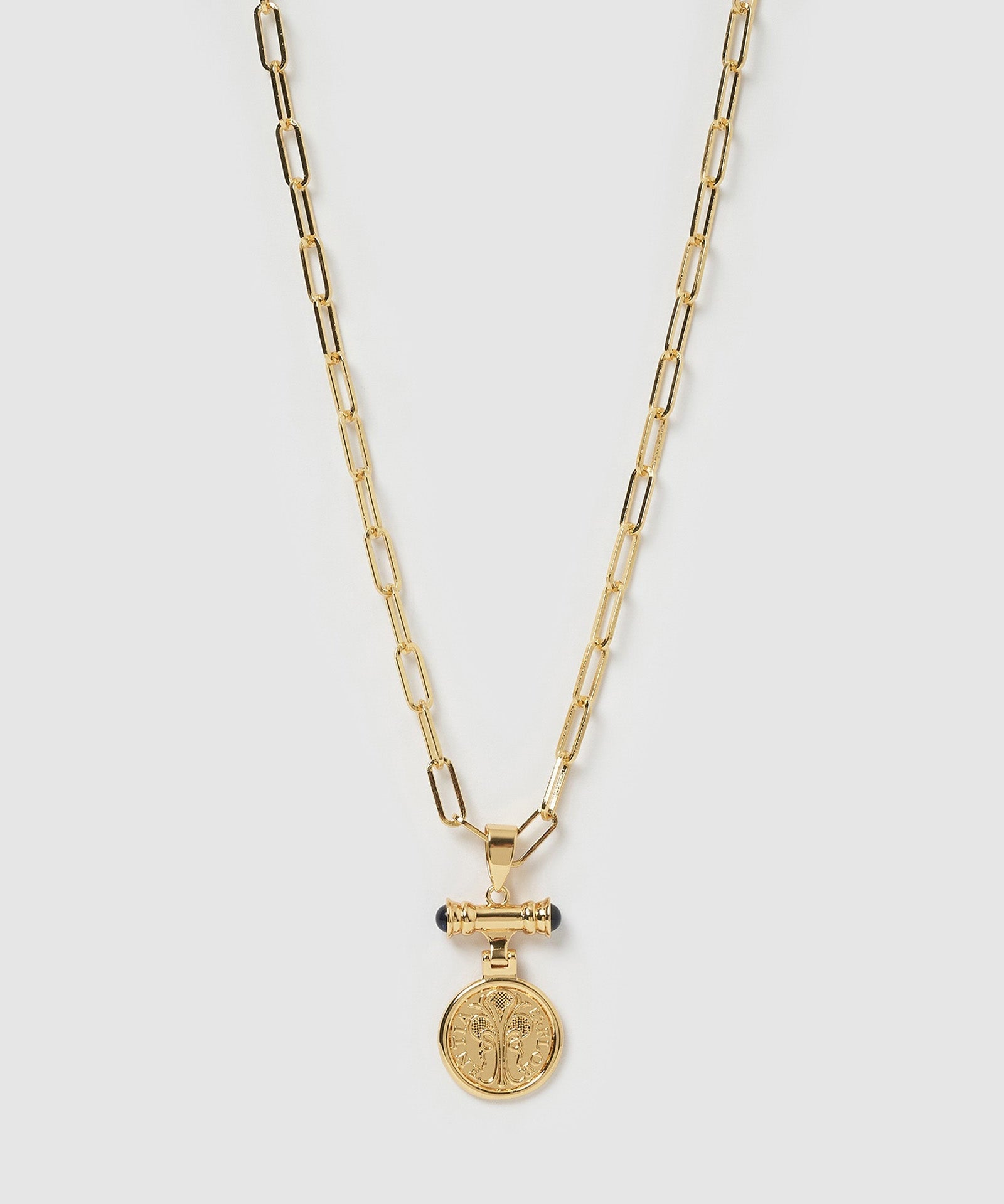Colar Pingente Moeda Florentina Adoro - Ouro 18K | SILLENE