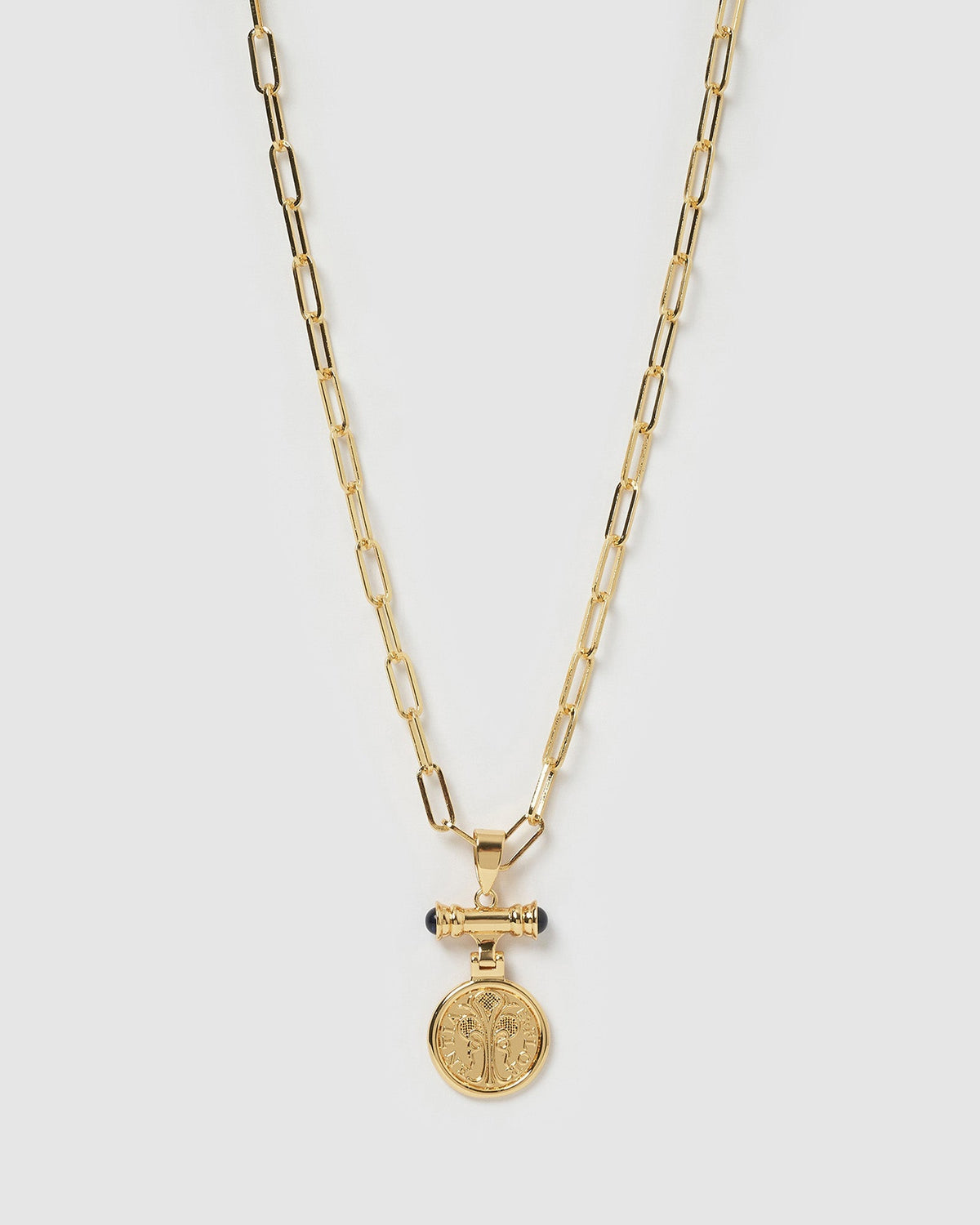 Colar Pingente Moeda Florentina Adoro - Ouro 18K | SILLENE